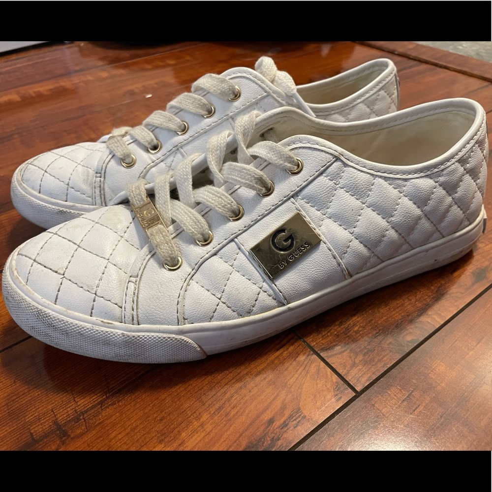 White sneakers